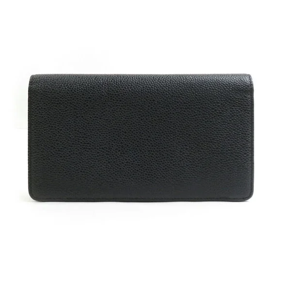 CHANEL Authentic Black Caviar Leather Wallet - Picture 2 of 5